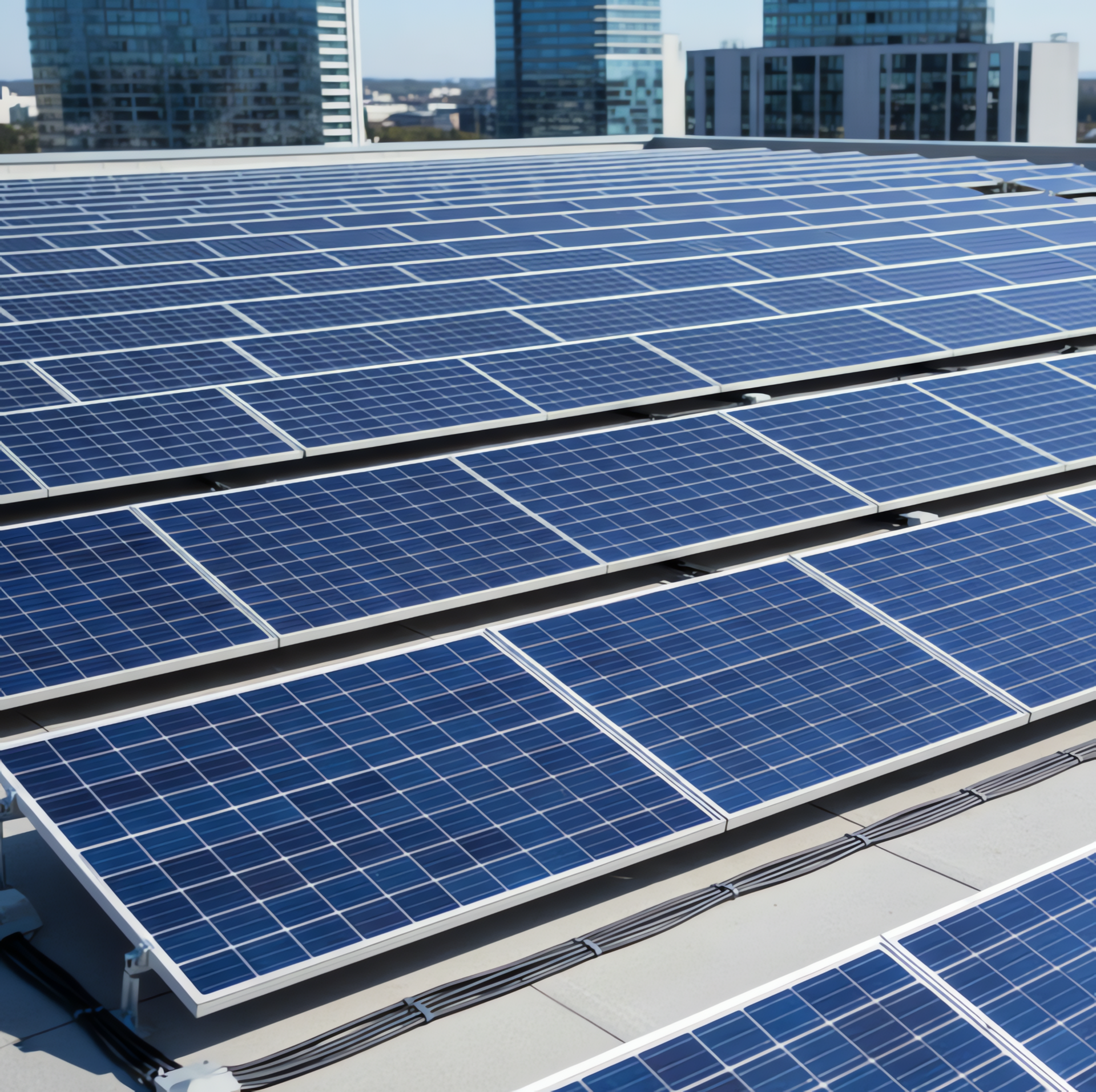 Centrale solaire Subsol en milieu urbain
